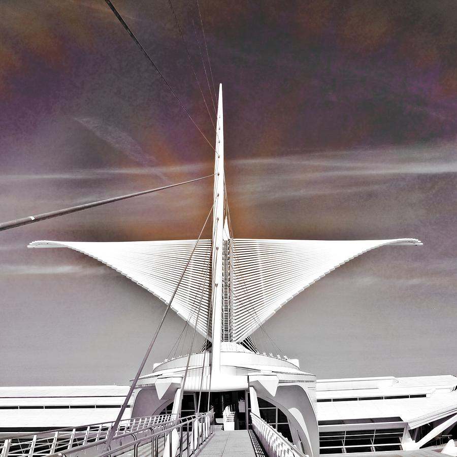 Milwaukee Art Museum Photograph by Mary Pille