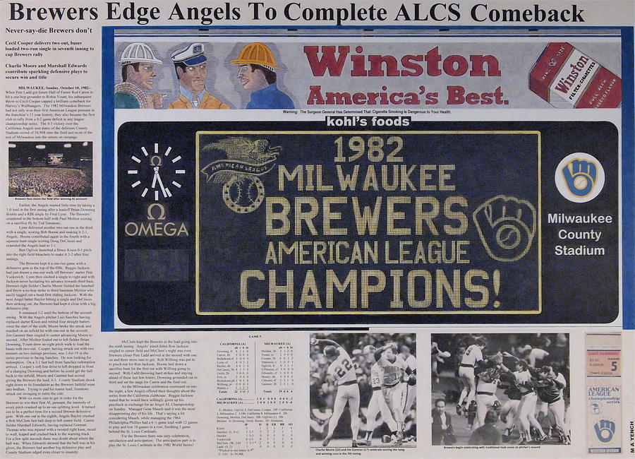 Brewers 1982 - Covering the Milwaukee Brewers throughout the 1982