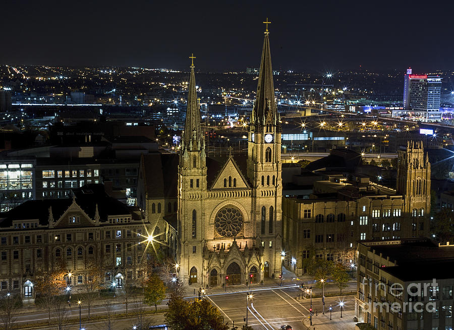 Milwaukee Marquette Gesu Photograph by Randy Kostichka - Fine Art America