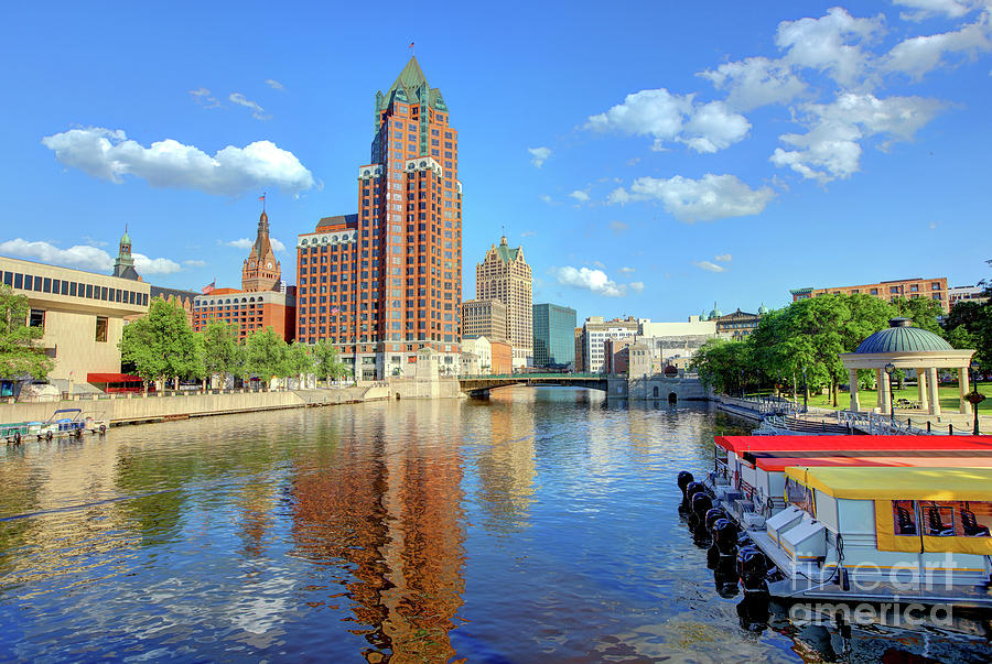 Milwaukee RiverWalk Photograph by Denis Tangney Jr - Fine Art America