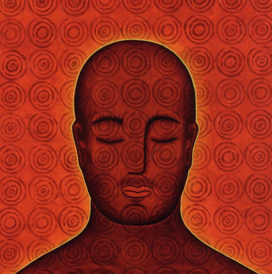 Buddha Mixed Media - Mind Circles by Gloria Rothrock