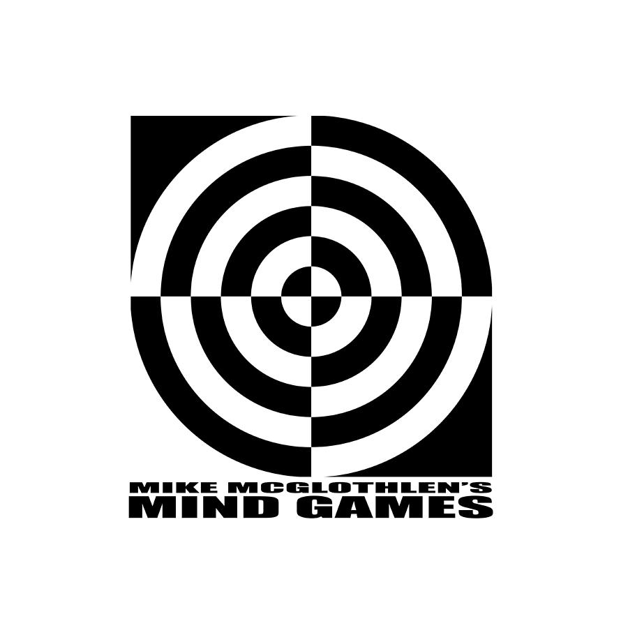 Black & White Digital Art - Mind Games 1SE by Mike McGlothlen