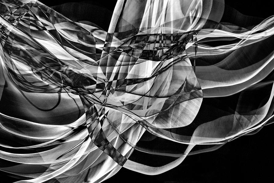 Mind Games an abstract in Black and White Photograph by Randall Nyhof