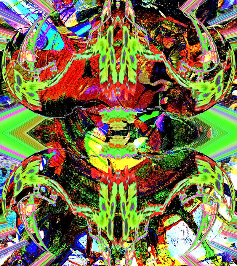Abstract Digital Art - Minds Eye by Pete Moyes