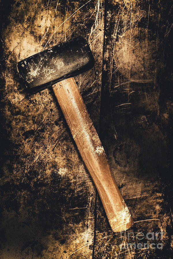 Mine shaft mallet Photograph by Jorgo Photography