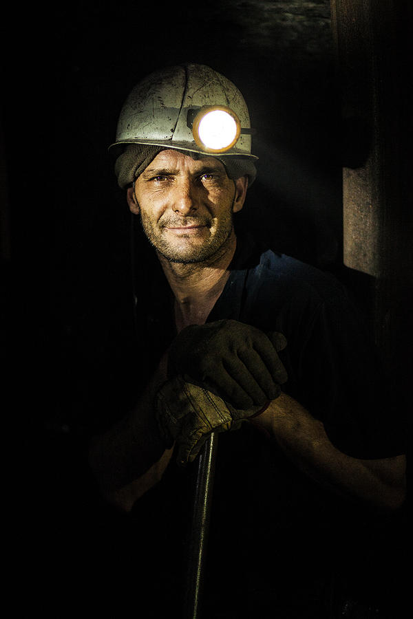 Miner Photograph by Amir Bajrich