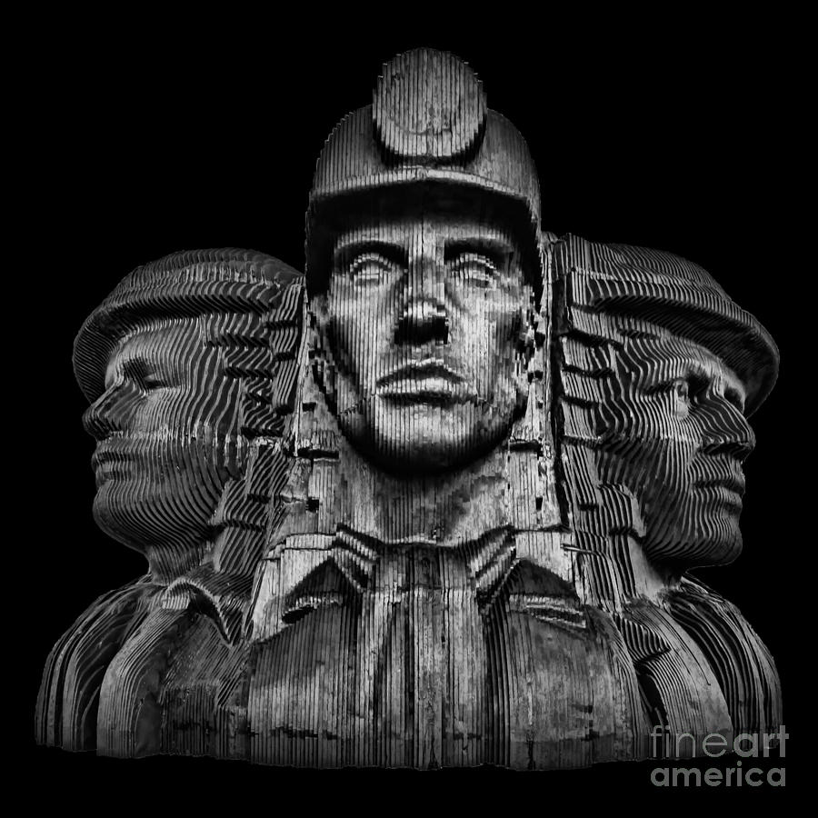 Hat Photograph - Miners In The Dark by Steve Purnell