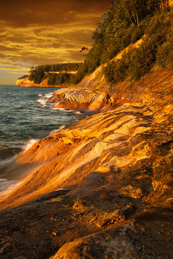Michigan Photograph - Miners Point by Matt Cohen Michigan Photograph - Miners Point by Matt Cohen