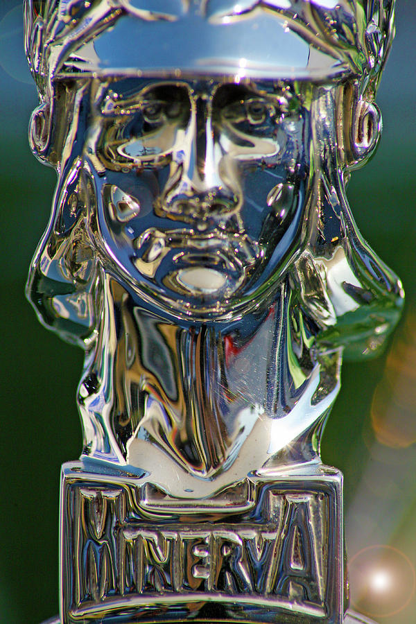 Minerva Hood Ornament Photograph by Ave Guevara