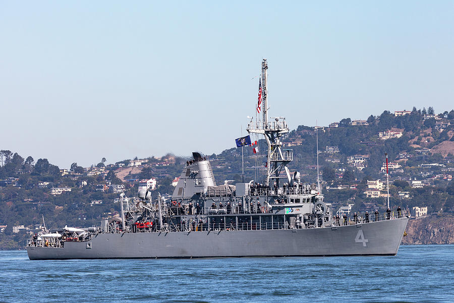 Minesweeper USS Champion Photograph by Rick Pisio