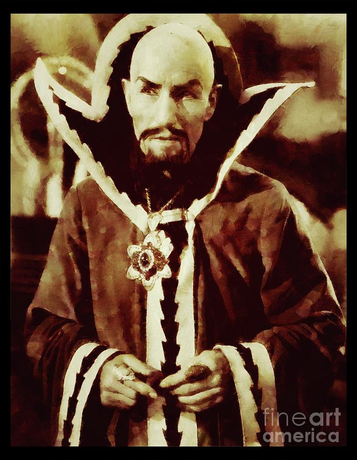 Ming The Merciless From Vintage Flash Gordon Painting