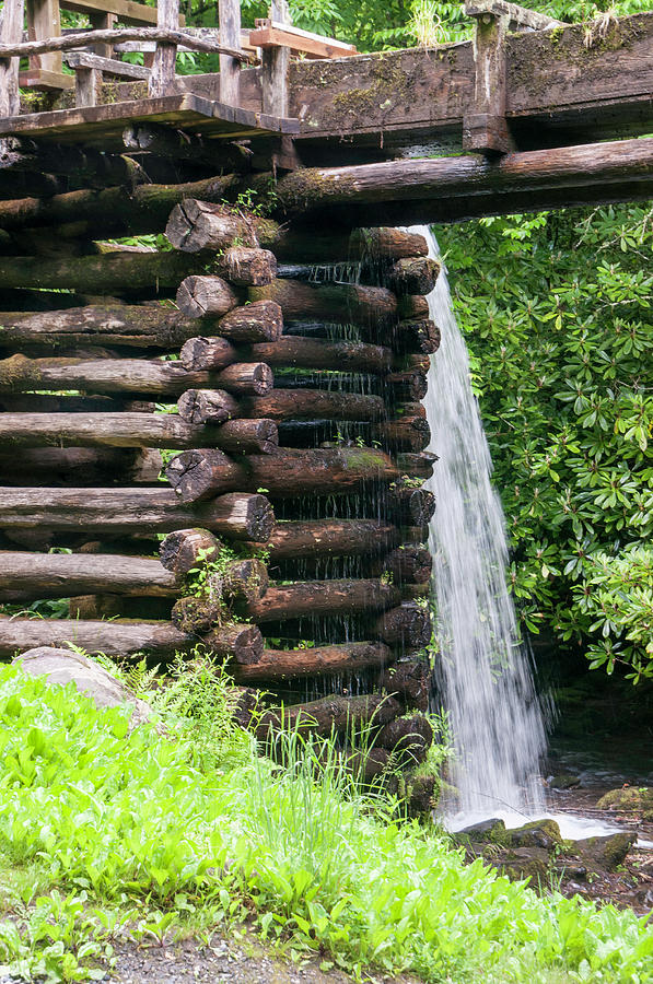 Mountain Photograph - Mingus Mill Overflow by Phyllis Taylor