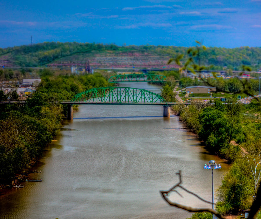 Mini Bridges In Parkersburg Photograph by Jonny D