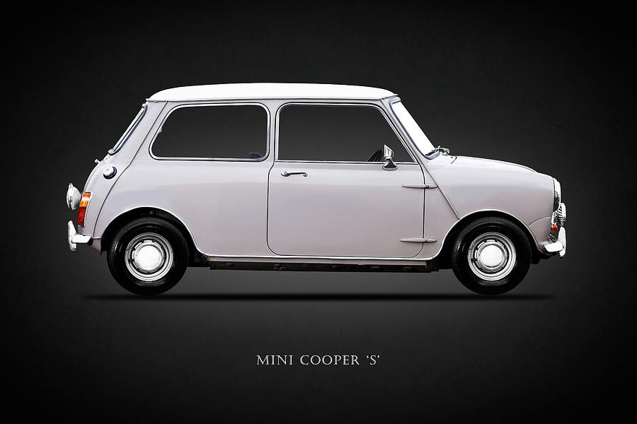 Car Photograph - Mini Cooper S 1968 by Mark Rogan