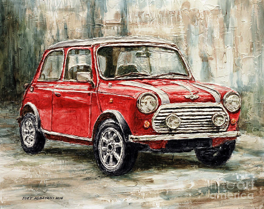 Mini Cooper S 2000 Painting by Joey Agbayani
