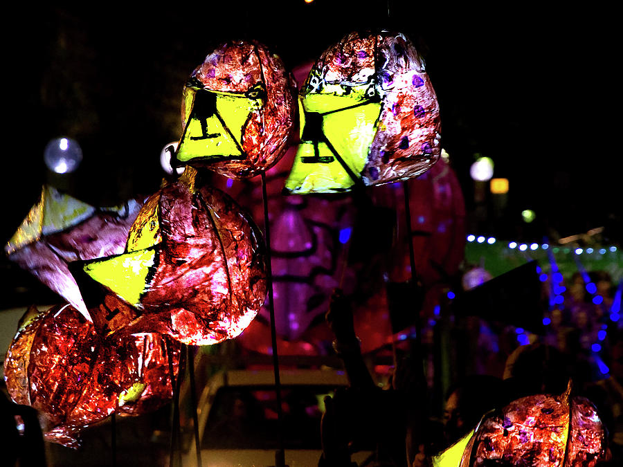 Mini Parade Lights Photograph by Miroslava Jurcik