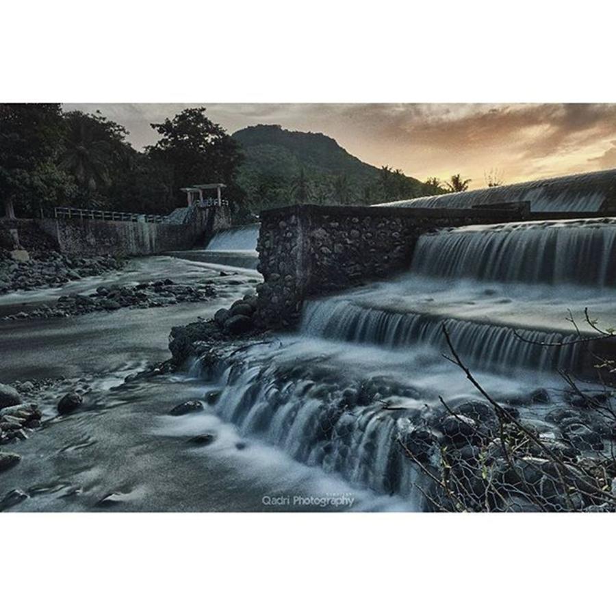 Landscape Photograph - Mini Waterfall In Lawo Dam by Muhammad Qadriansyah