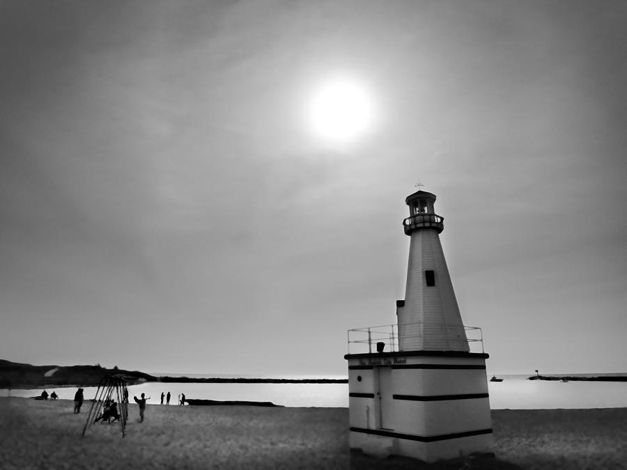 Miniature Lighthouse Photograph by John Hansen