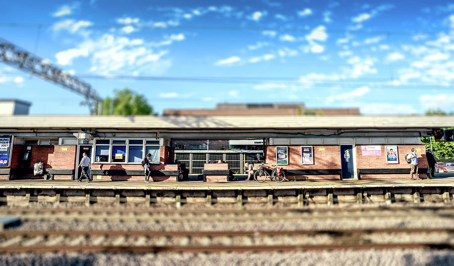 Miniature People at the Station Photograph by John Williams