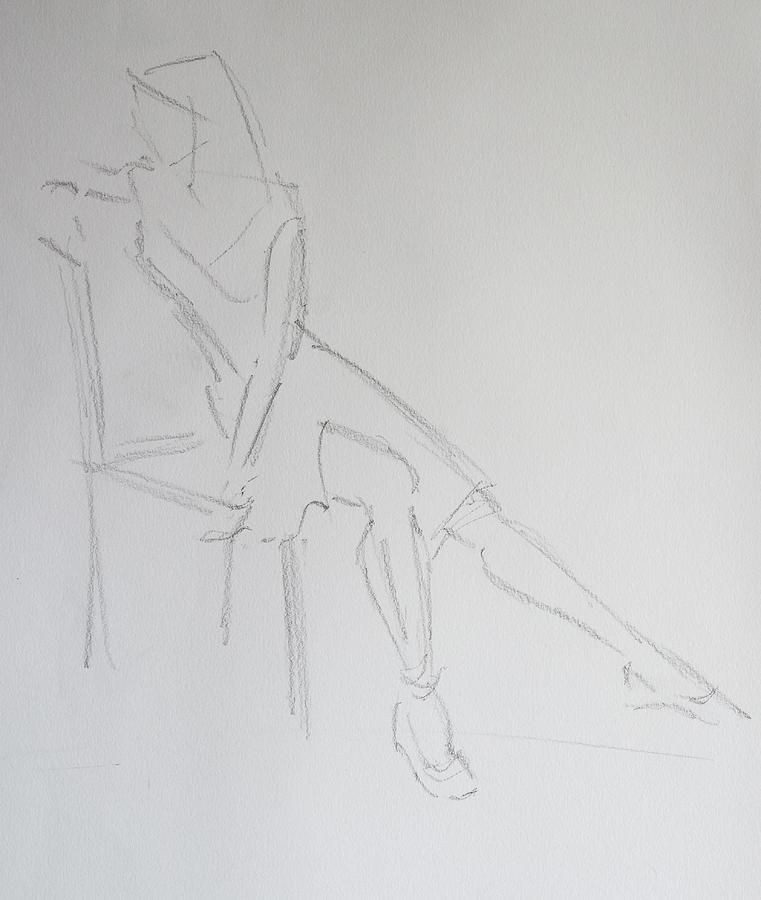 Arts and Crafts Chair Pencil Sketch • sketchUcation • 1