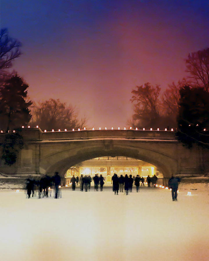 Minneapolis Loppet at Night Photograph by Hermes Fine Art