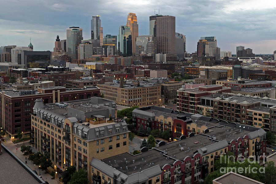 Minneapolis North Loop District Photograph by Bill Cobb