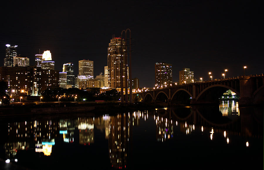 Minneapolis on the Mississippi Photograph by Kristin Elmquist