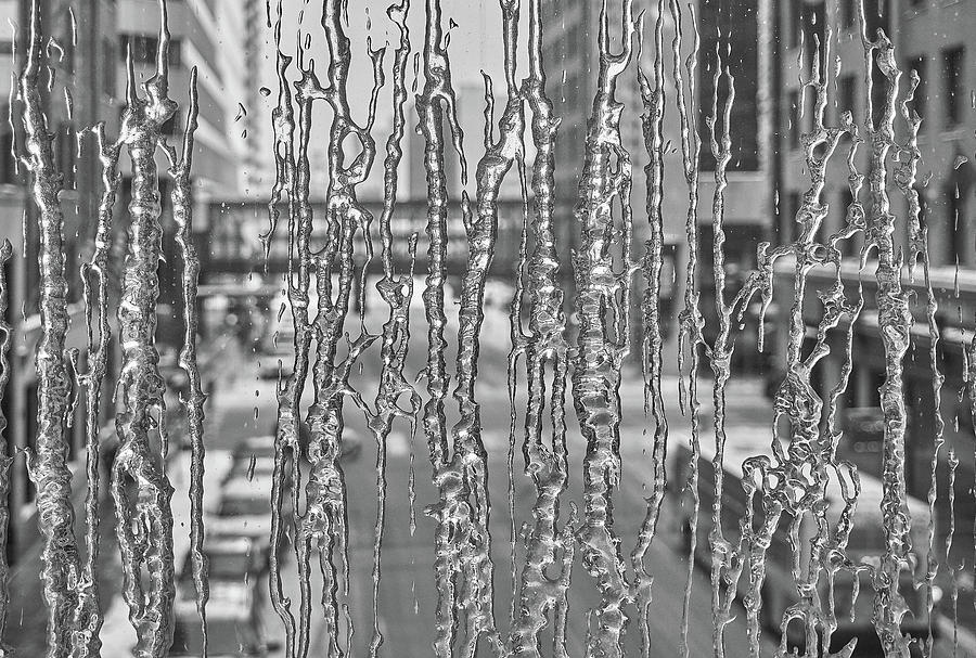 Minneapolis Skyway Icicles Photograph by Jim Hughes