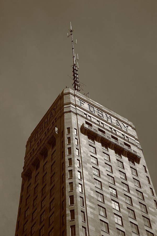 Minneapolis Tower 6 Sepia Photograph by Frank Romeo