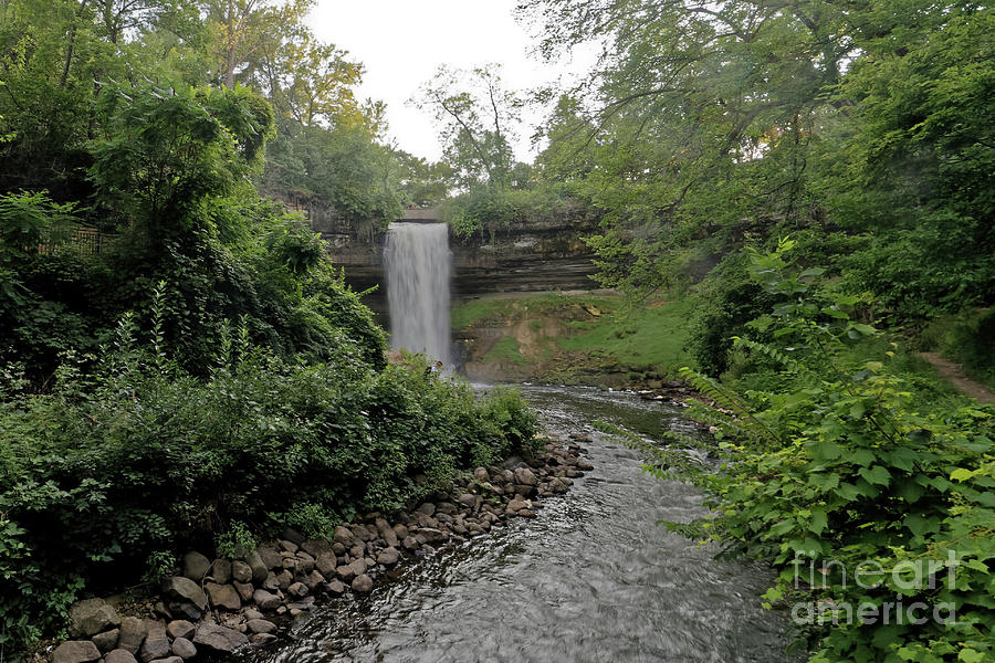 Minnehaha Falls Summer Photograph by Natural Focal Point Photography Minnehaha Falls Summer Photograph by Natural Focal Point Photography