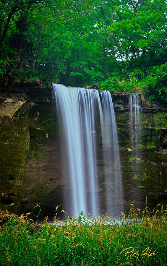 Minneopa Falls Photograph by Rikk Flohr