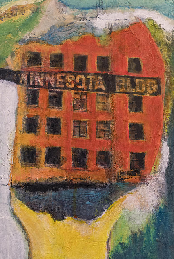 Minnesota Bldg. Painting by Susan Stone