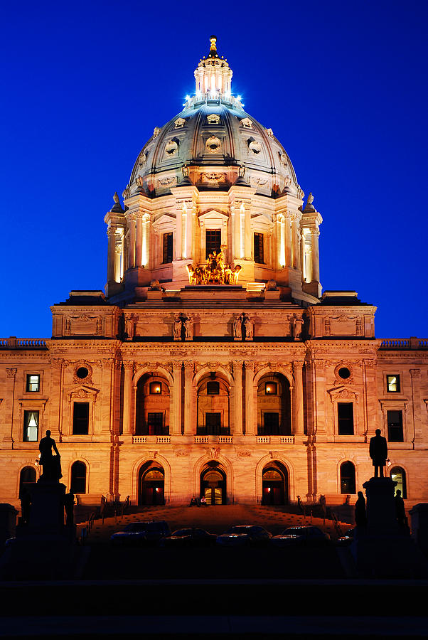 Minnesota State Capitol Photograph by James Kirkikis