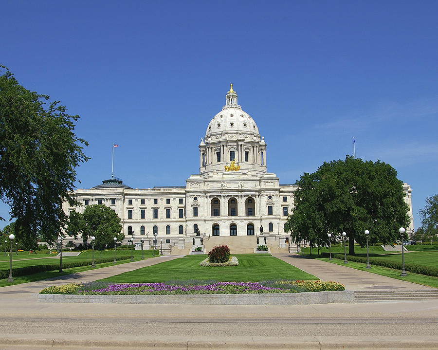 Minnesota State Capitol Photograph by Tom Reynen