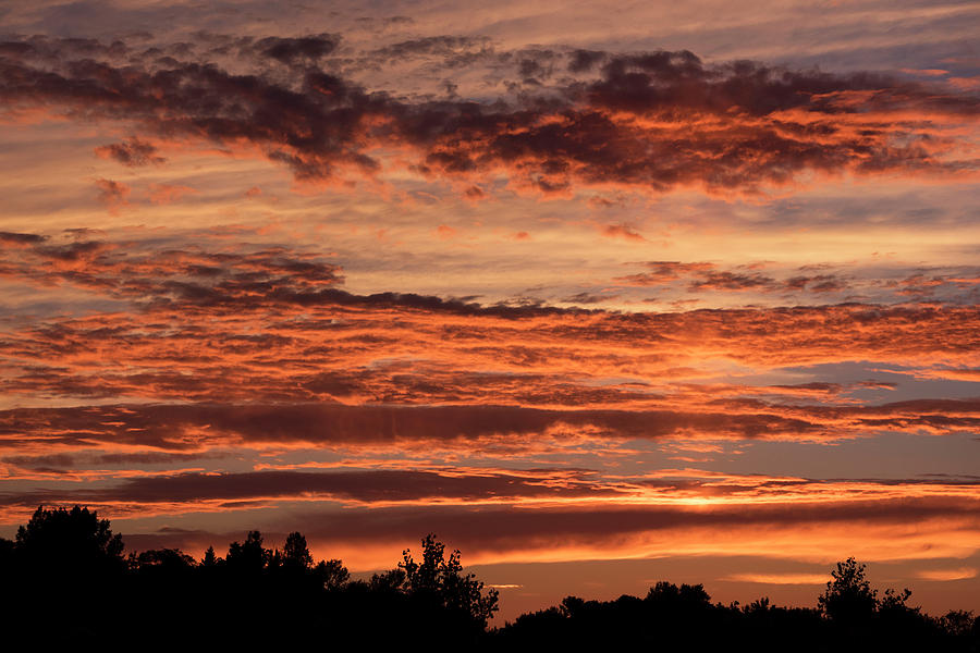 Minnesota Sunset Photograph by David Lunde