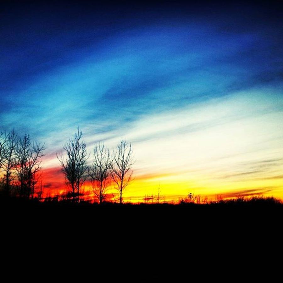 Nature Photograph - Blue Night by Mnwx Watcher