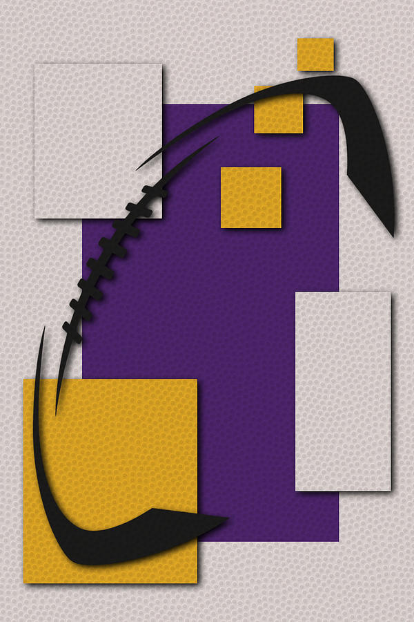 Minnesota Vikings Football Art Painting by Joe Hamilton - Pixels Merch