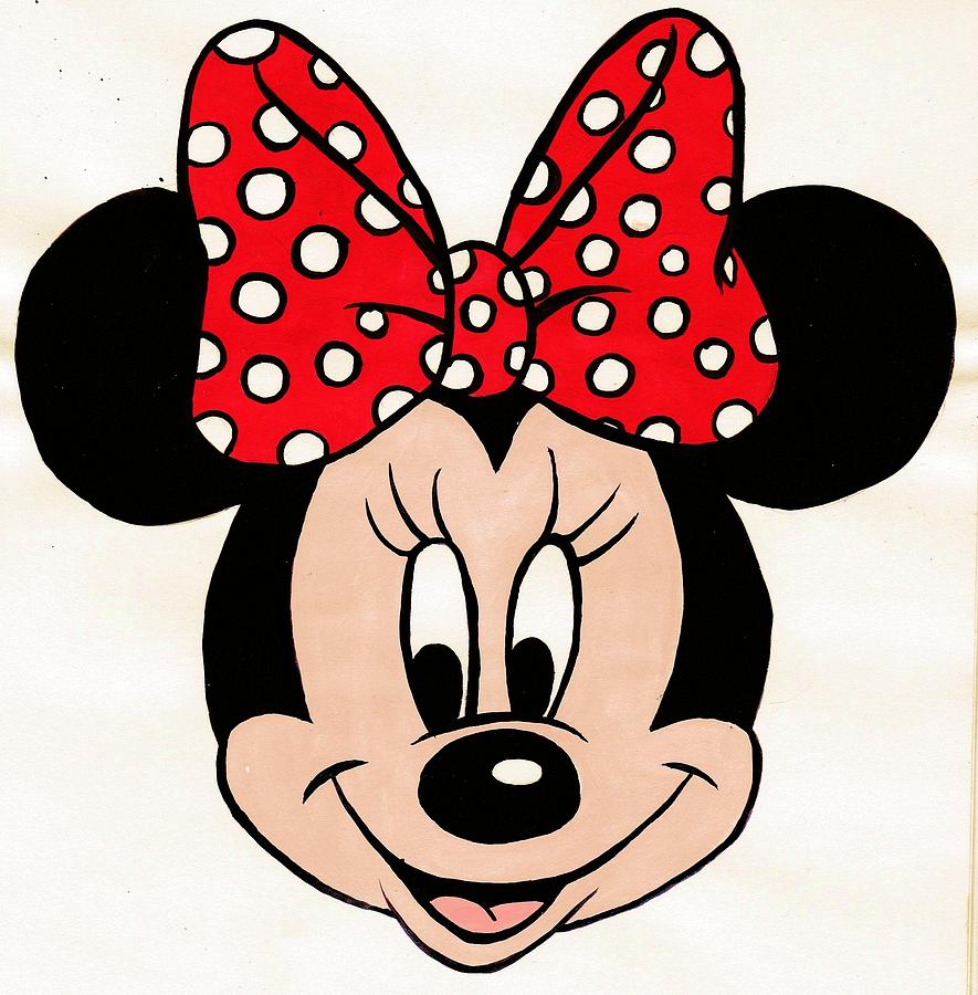 dessin-minnie-mouse