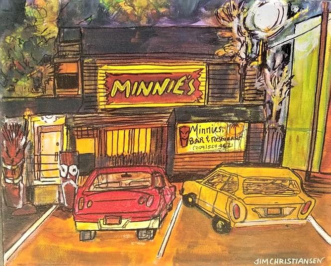Minnies Back Door Painting by James Christiansen