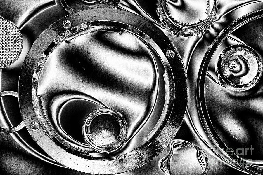 Minolta Parts Abstract Photograph by Mike Eingle