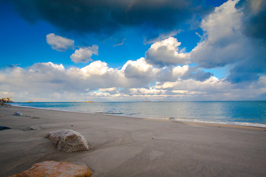 Minot Beach in Scituate Massachusetts  Photograph by Brian MacLean