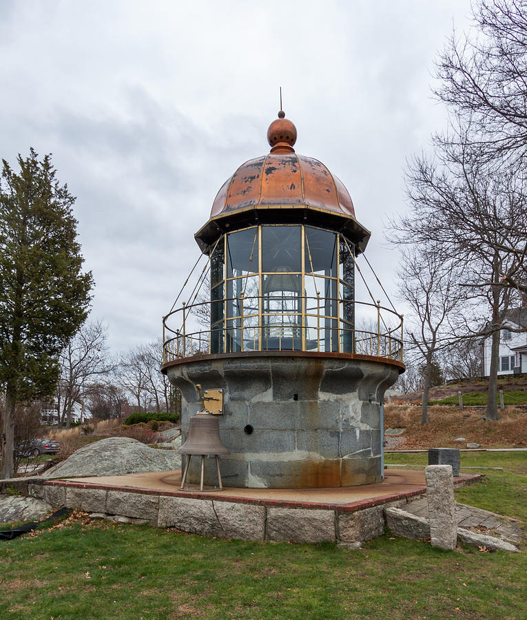 Minot Lighthouse Lantern Room Replica Photograph by Brian MacLean