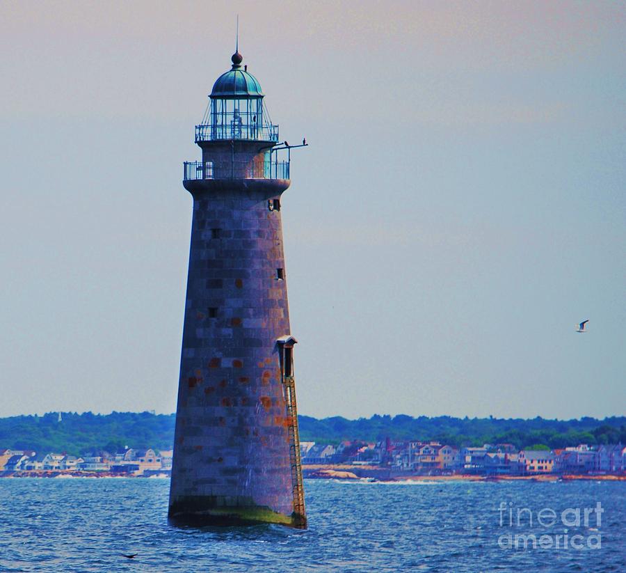 Minots Ledge Lighthouse Vision # 1 Photograph by Poets Eye