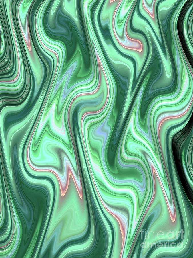 Mint Cream Digital Art