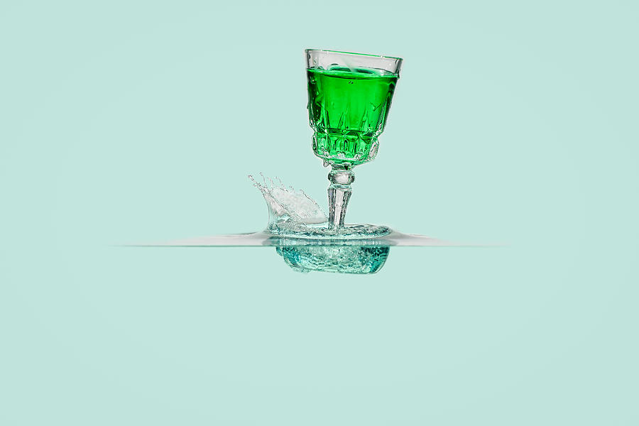 Mint Liquor Photograph by Peter Lakomy