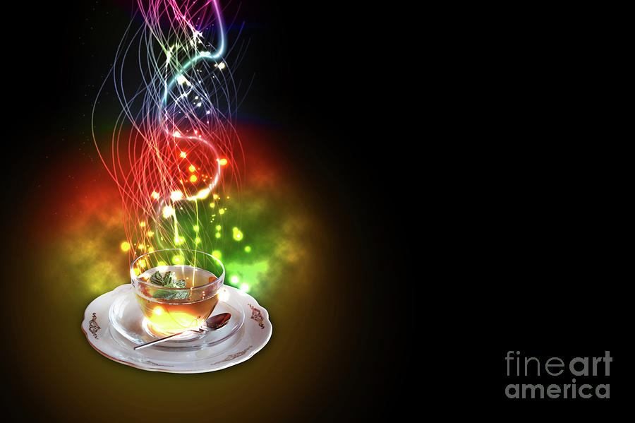 Mint tea Digital Art by Benny Marty