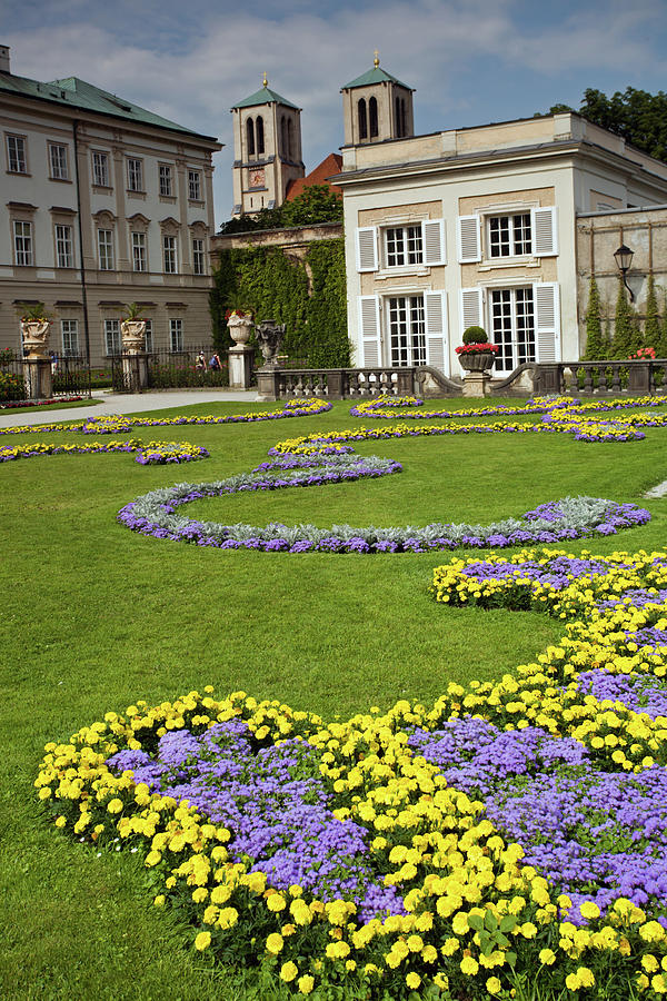 Mirabell Palace Gardens Photograph by Aivar Mikko