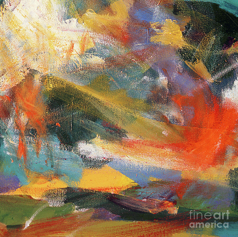 Abstract Painting - Miracle by Noa Yerushalmi