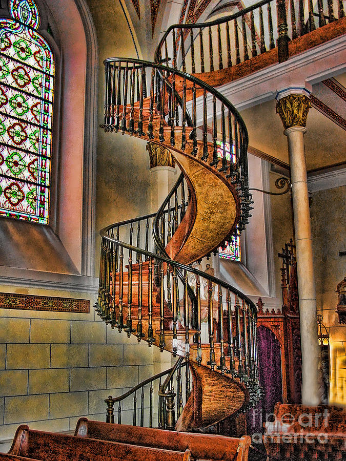 Miraculous Staircase Photograph by Jim Sweida