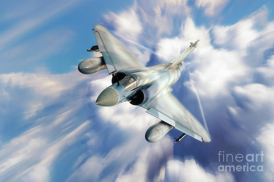 Mirage 2000 Digital Art by Airpower Art